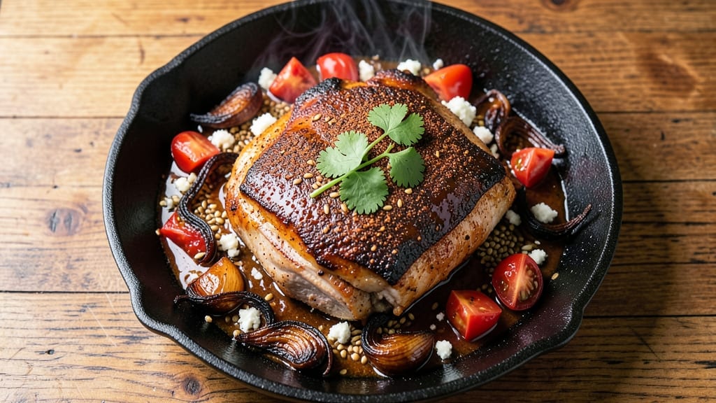 Mexican Smoked Pork Recipe: Chipotle-Infused Shreds With Celery Crown Topping