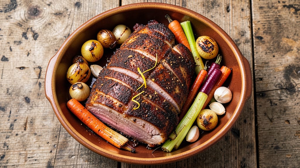 Barbeque Pork Roast Recipe: Smoky Bark and Sticky Glaze in One Pan