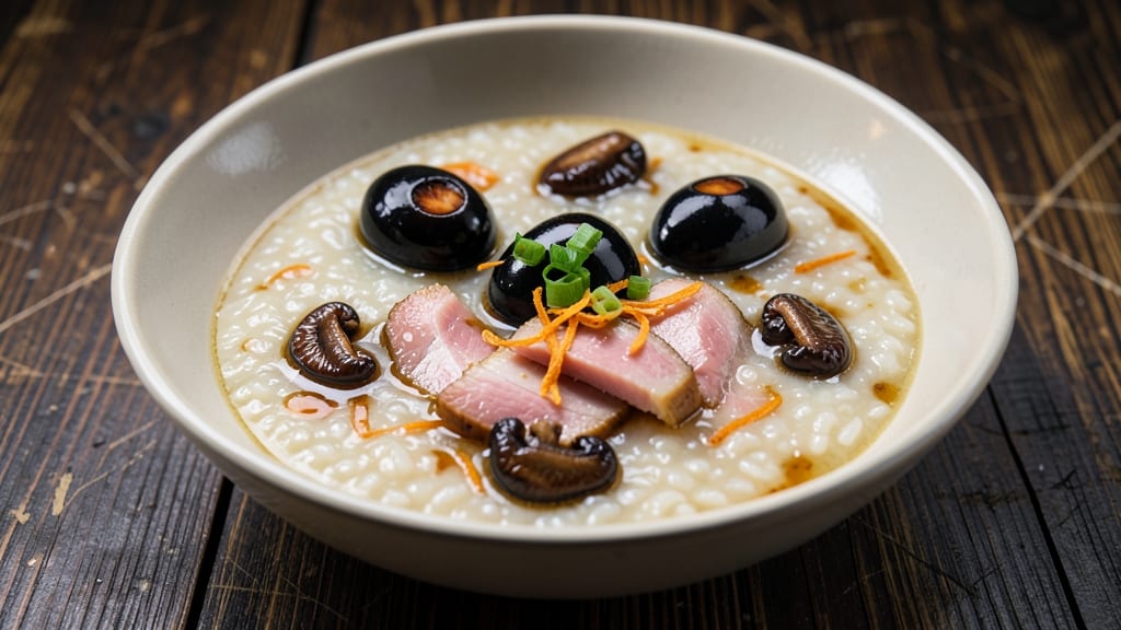 Century Egg and Pork Congee Recipe: Umami-Rich Broth with Silky Texture