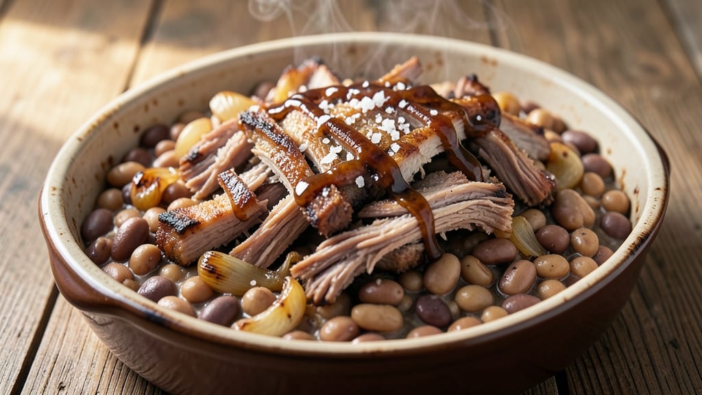 Baked Beans With Pulled Pork Recipe: Smoky-Sweet Slow-Cooked Harmony