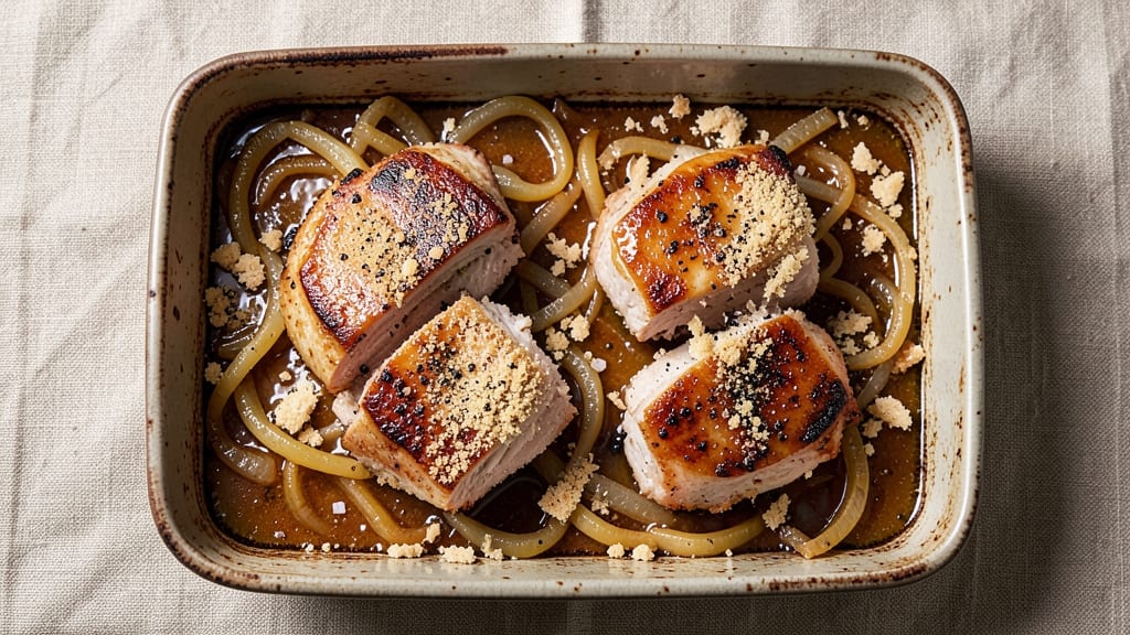 Baked Pork Chops Recipe With Lipton Onion Soup Mix: Crispy Crust, Creamy Soup-Pairing Magic