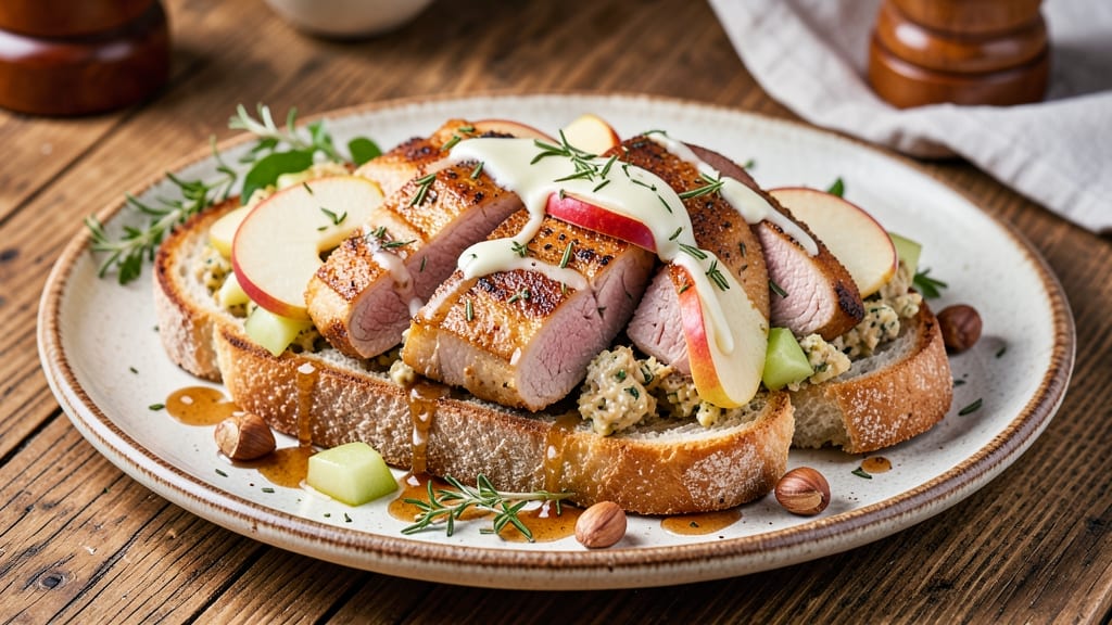Apple and Pork Stuffing Recipe: Apple-Cider Spiced Crunch With Juicy Meat Bites