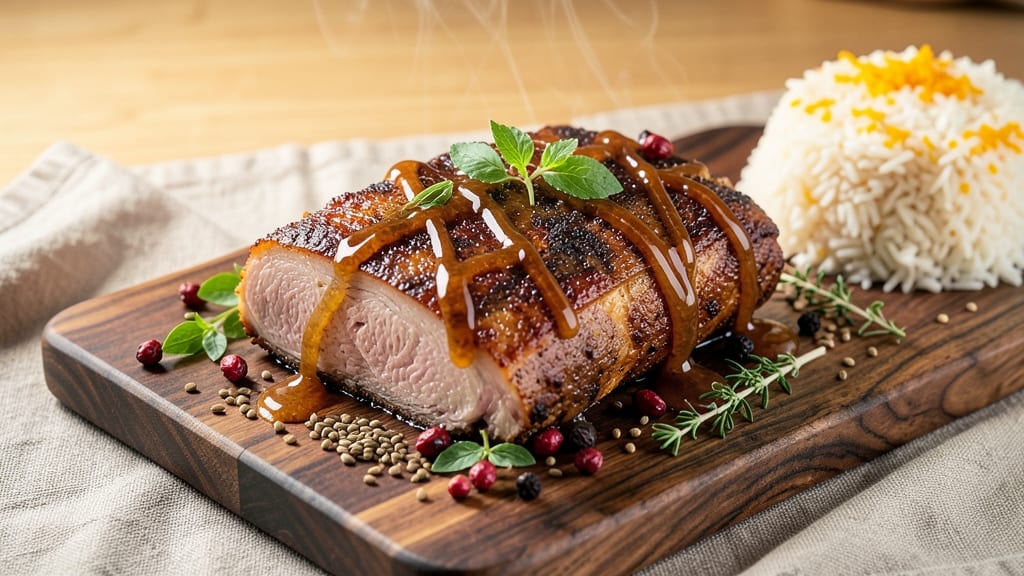 Caribbean Pork Loin Roast Recipe: Jerk-Spiced Crust Meets Pineapple Glaze Brilliance