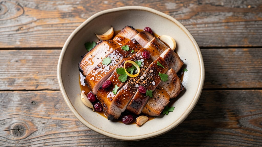Boneless Pork Collar Recipe: Crispy Bark, Juicy Pink Hearts in One Pan