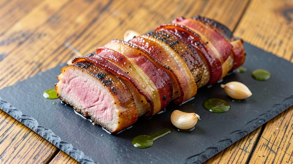 Bacon-Wrapped Pork Tenderloin Grill Recipe: Smoky Crispy Edges and Juicy Centers