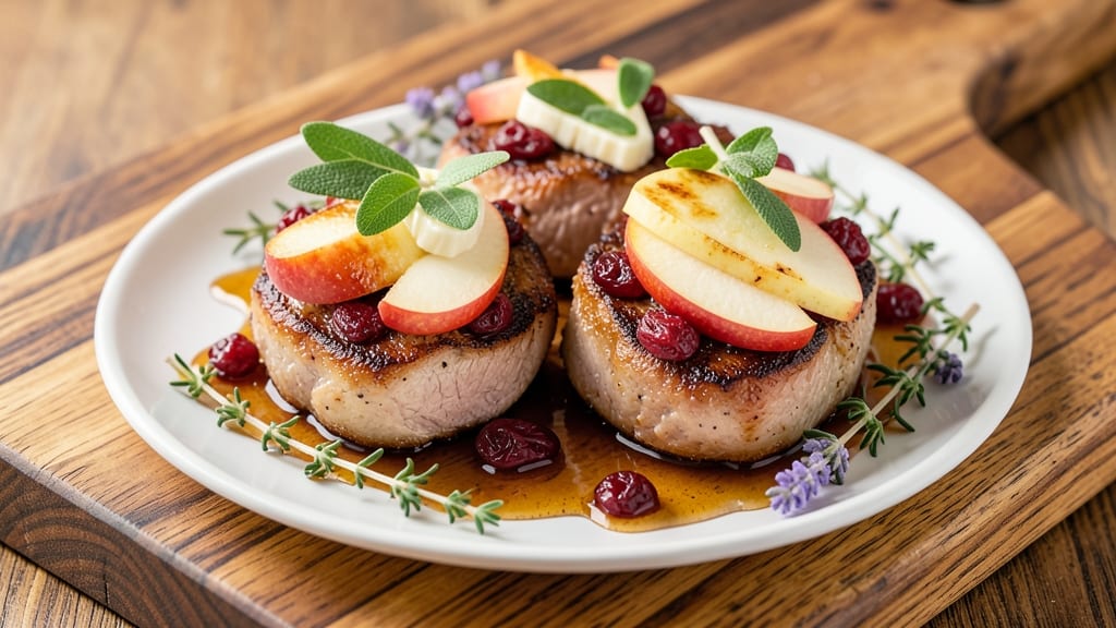 Apple Cranberry Stuffed Pork Chops Recipe: Sweet-Savory Filling That Stays Put