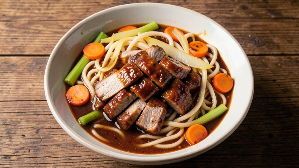 BBQ Pork Noodle Soup Recipe: Smoky-Sweet Broth That Clings to Every Noodle