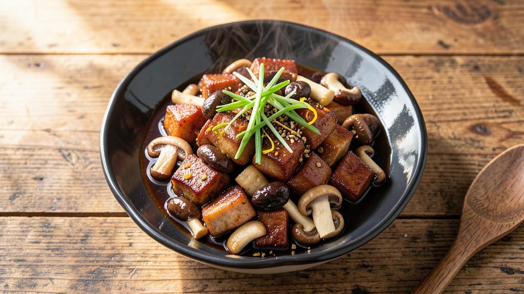 Chinese Braised Pork and Mushrooms Recipe: Umami-Rich Simmer in One Pot