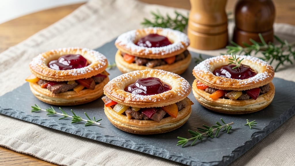 Mini Pork Pies Recipe With Jelly: Flaky Crusts and Sweet-Tart Filling Combo