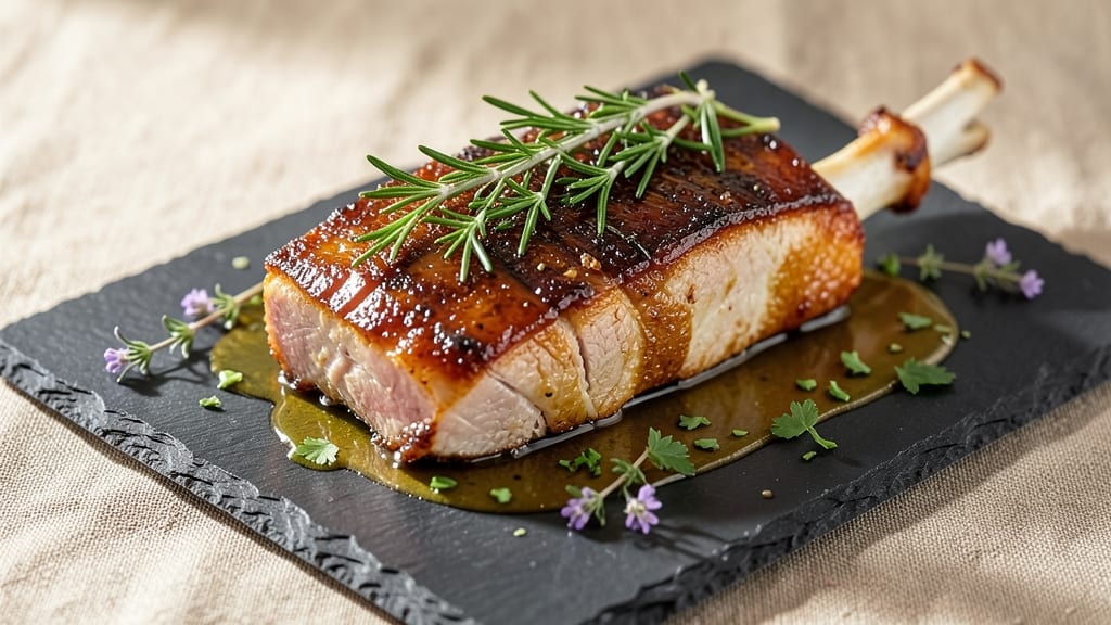 1lb Pork Loin Recipe: Pan-Seared Pink Centers With Herby Crust