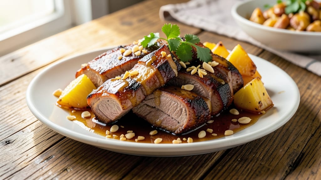 Filipino Pork Barbecue Recipe With Pineapple Juice: Sweet-Tangy Shreds in One Pot