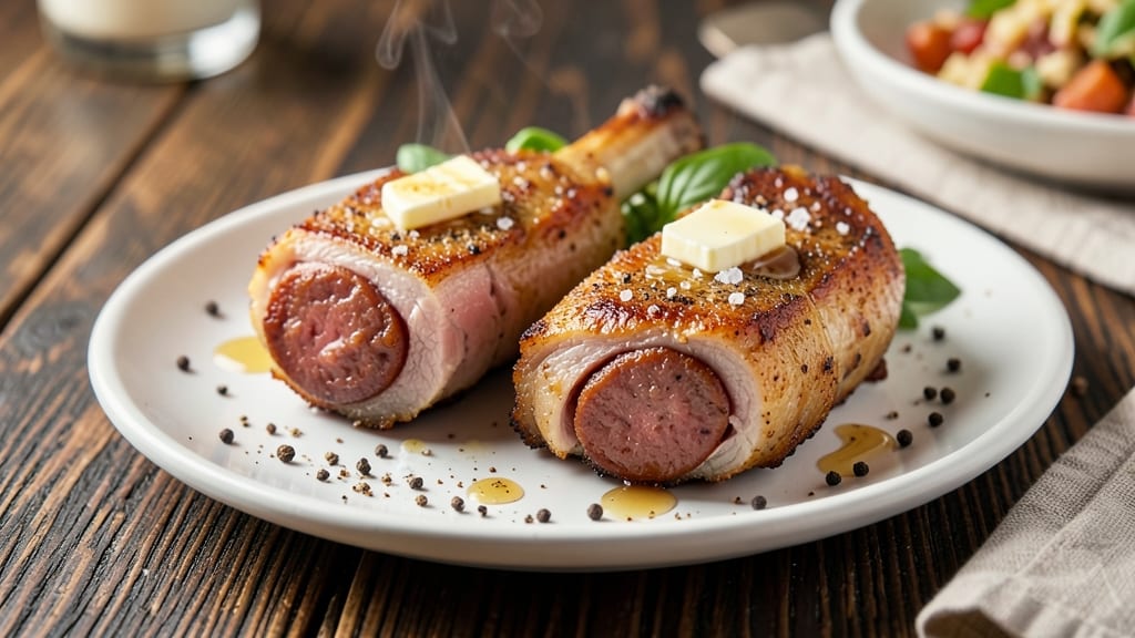 Boudin Stuffed Pork Chops Recipe: Spiced Sausage-Stuffed Crispy Delight