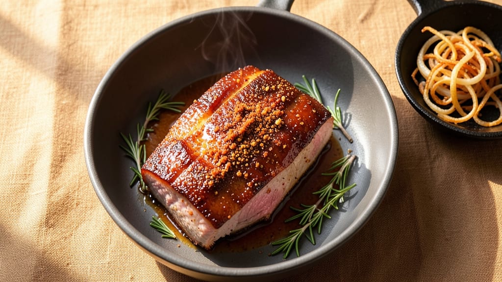 Air Fried Pork Loin Recipe: Crispy Golden Crust, Juicy Pink Core