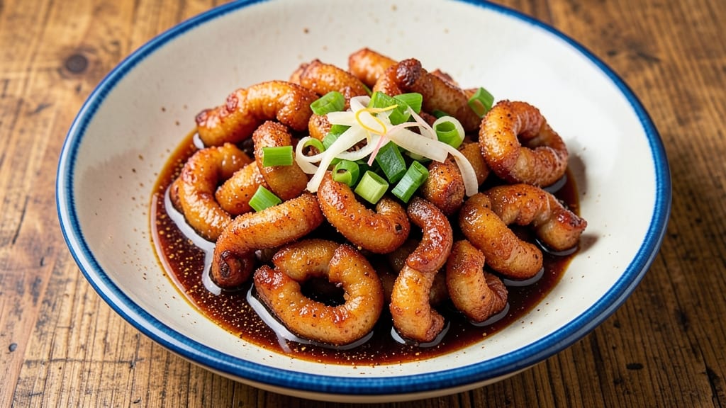 Chinese Deep Fried Pork Intestine Recipe: Crispy Bites With Savory Five-Spice Crunch