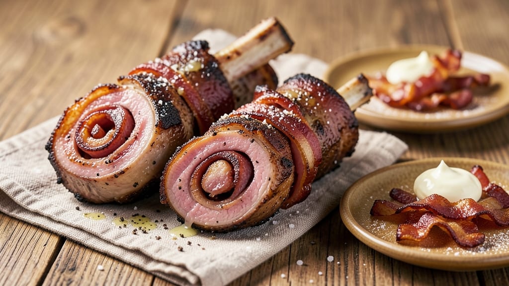 Bacon-Stuffed Pork Chops Recipe: Crispy Edges, Smoky Bacon Burst in Every Bite