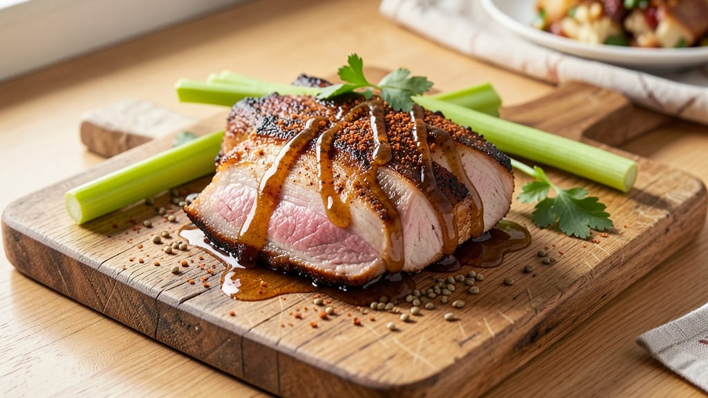 Aldi's Pork Recipe: Crispy Celery Crowns With Tangy Cumin-Spiced Shreds