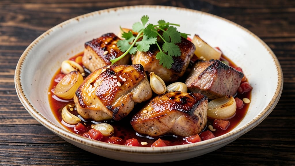 Chicken Pork Mechado Recipe: Filipino-Inspired Braise With Soy-Sweet Glaze