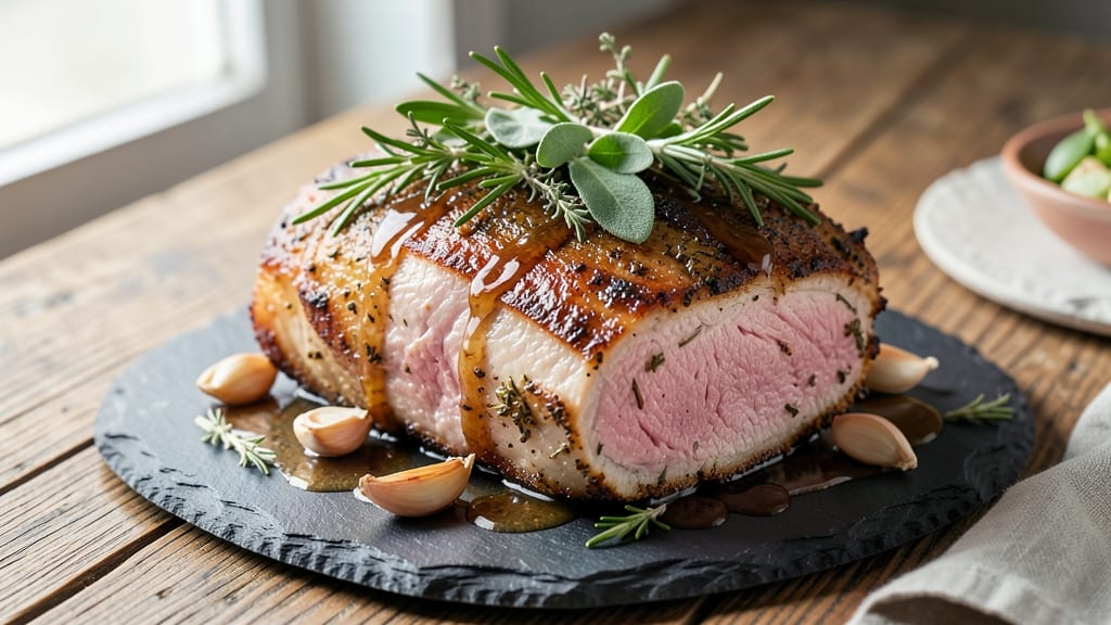 Boneless Center-Cut Pork Roast Recipe: Herb-Crusted, Juicy Core With Caramelized Edges
