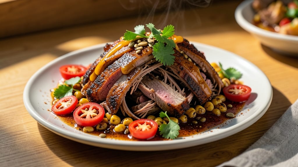 Mexican Smoked Pulled Pork Recipe: Chipotle-Cumin Smoke Bomb With Celery Crown Crunch