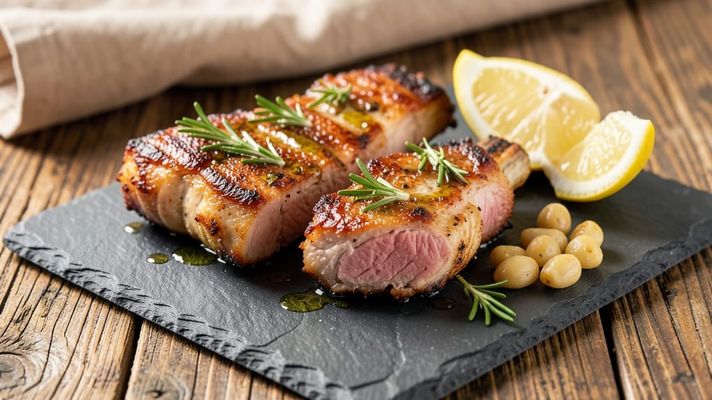 Air Fry Bone-In Pork Chops Recipe: Crispy Crust With Juicy, Marbled Meat