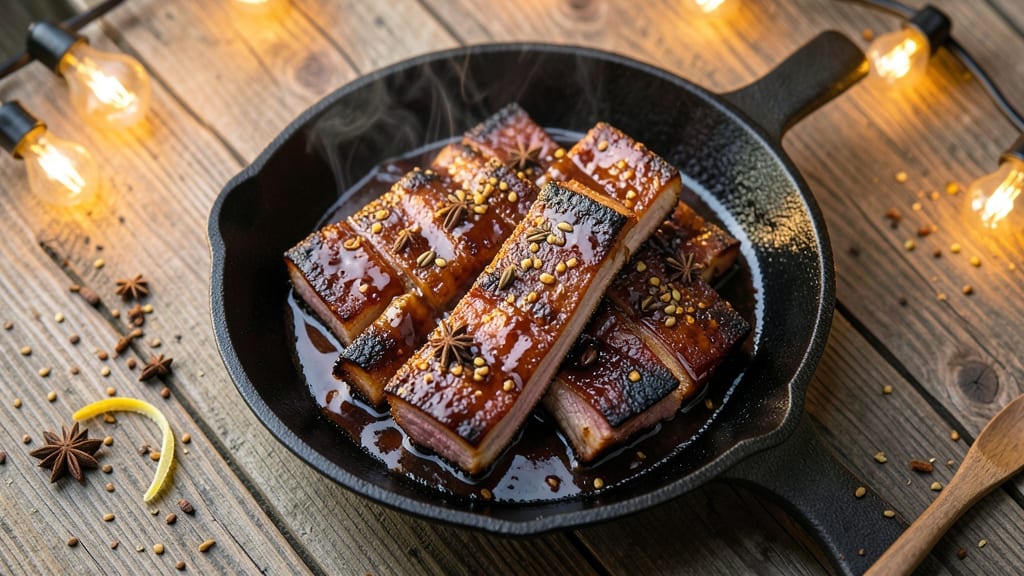 Barbecue Pork Spare Ribs Recipe Grill: Five-Spice Crust That Cracks With Every Bite