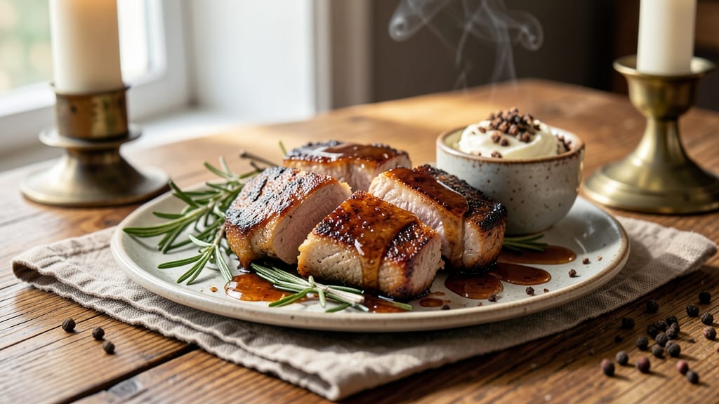 Best Fall Pork Chops Recipe: Maple-Bourbon Glaze Locks in Moisture