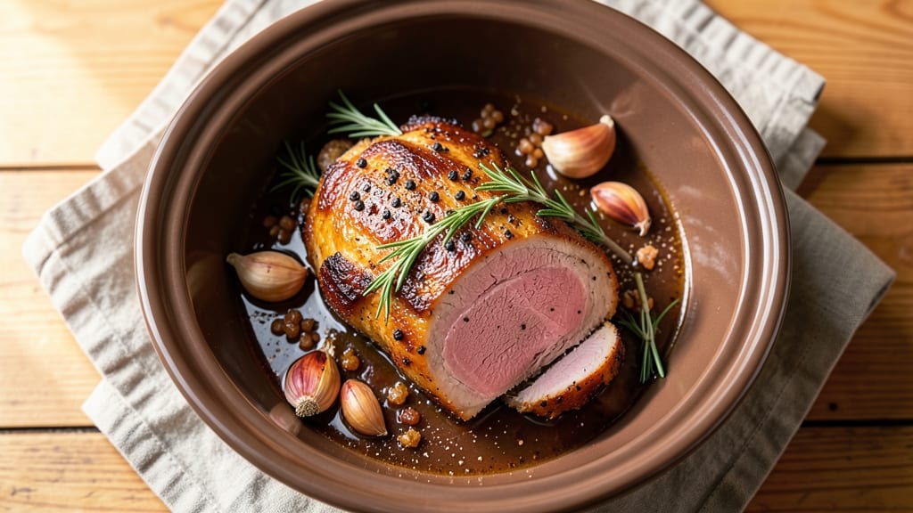Chef's Prime Pork Roast Slow Cooker Recipe: Five-Spice Crust Locks in Juice All Night