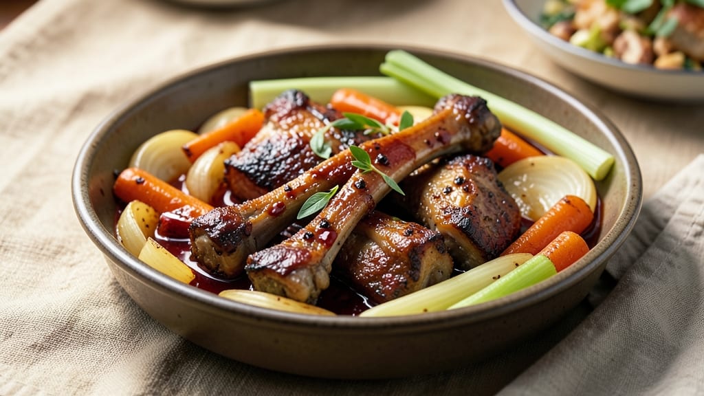 Meaty Pork Bones Recipe: Slow-Simmered Umami Bomb in One Pot