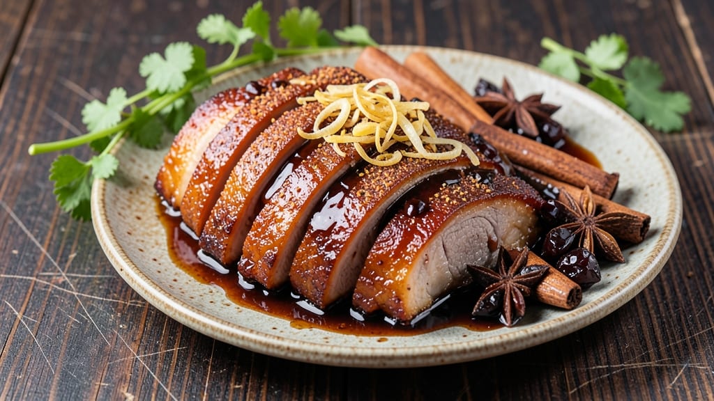 Singapore Braised Pork Belly Recipe: Five-Spice Crispy Bark Meets Sticky Glaze