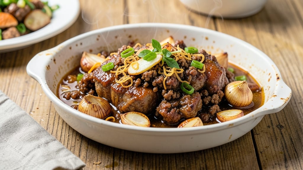 Braised Minced Pork Recipe: Silky-Smooth Texture From Slow Simmering