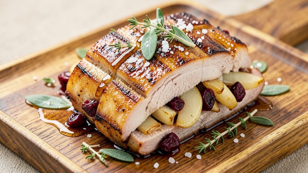 Apple Cranberry Stuffed Pork Tenderloin Recipe: Sweet-Tart Filling That Stays Moist Inside