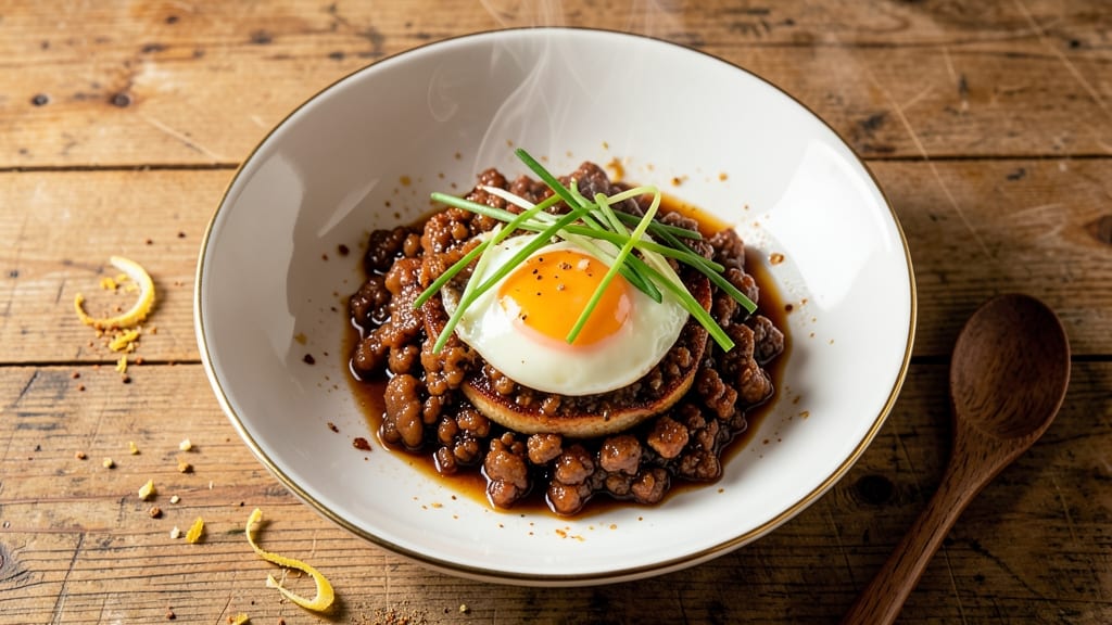 Minced Pork Steam Egg Recipe: Fragrant Soy-Ginger Bites in 20 Minutes
