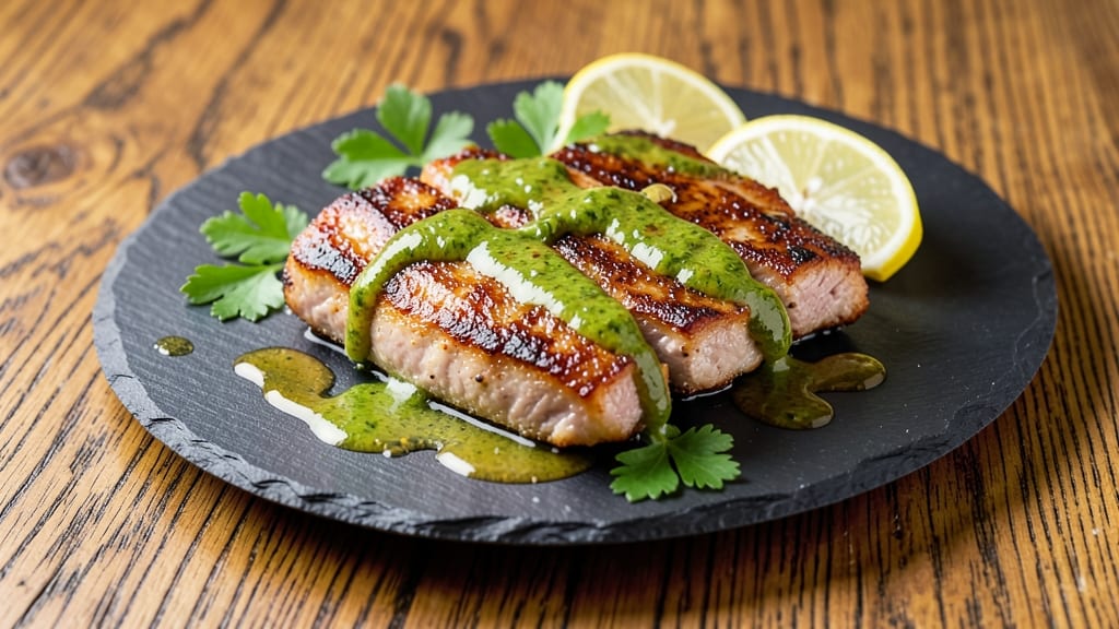 Minted Pork Chops Recipe: Bright Herb Crust With Juicy Pink Centers