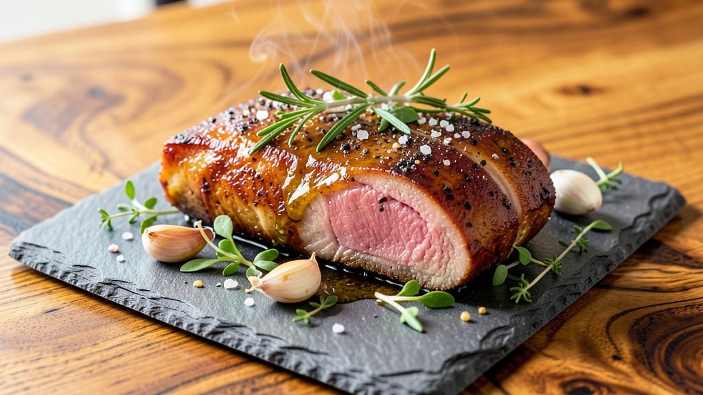 Boneless Pork Loin Rib Half Recipe: Herb-Crusted Roast With Moist Core