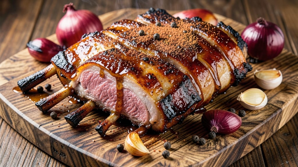 BBQ Rack of Pork Recipe: Smoky Bark Meets Sticky Glaze Without Dryness