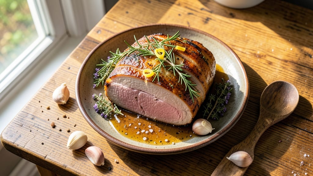 2-Pound Pork Loin Roast Recipe: Herb-Roasted Crust With Juicy Pink Centers