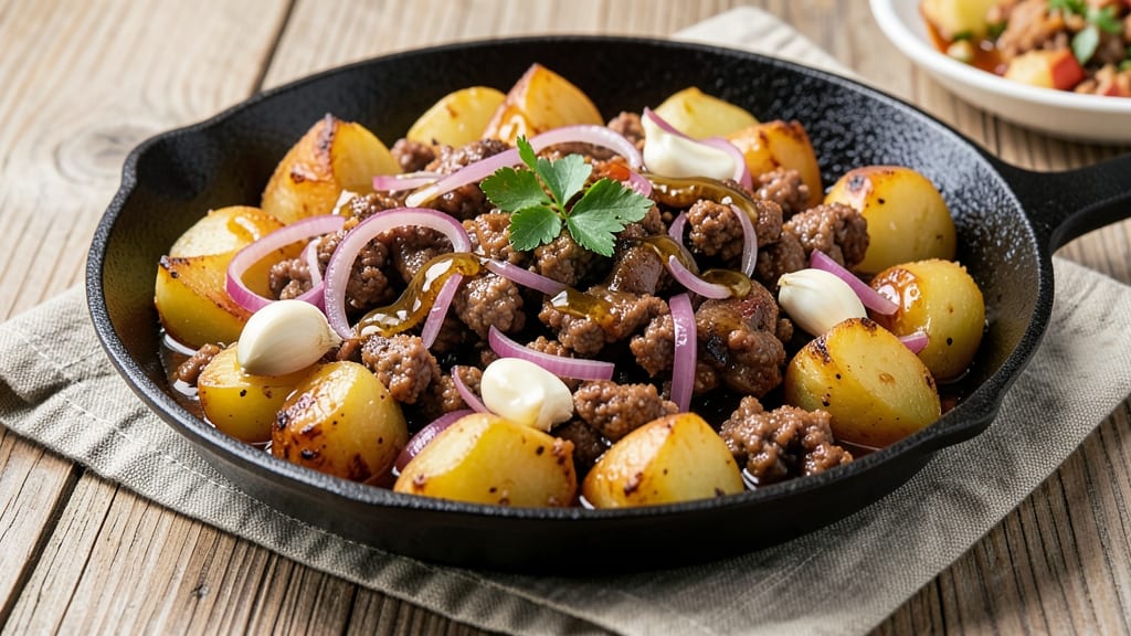 Mince Pork Potato Recipe: One-Pan Crispy Comfort in 30 Minutes