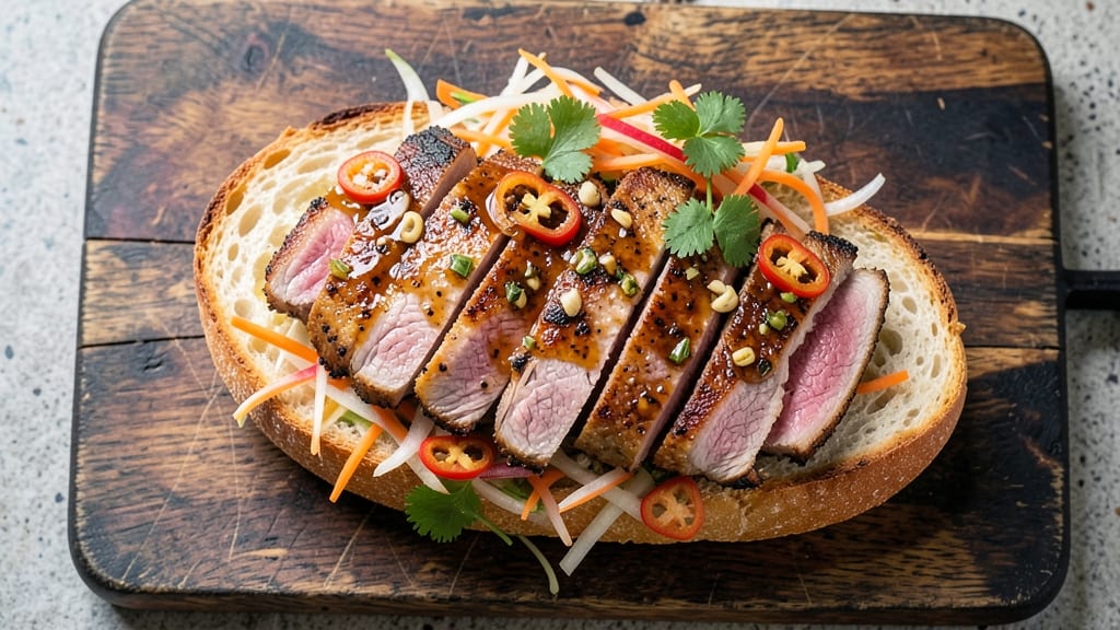 Banh Mi Pork Loin Recipe: Crispy Five-Spice Crust With Sticky Glaze