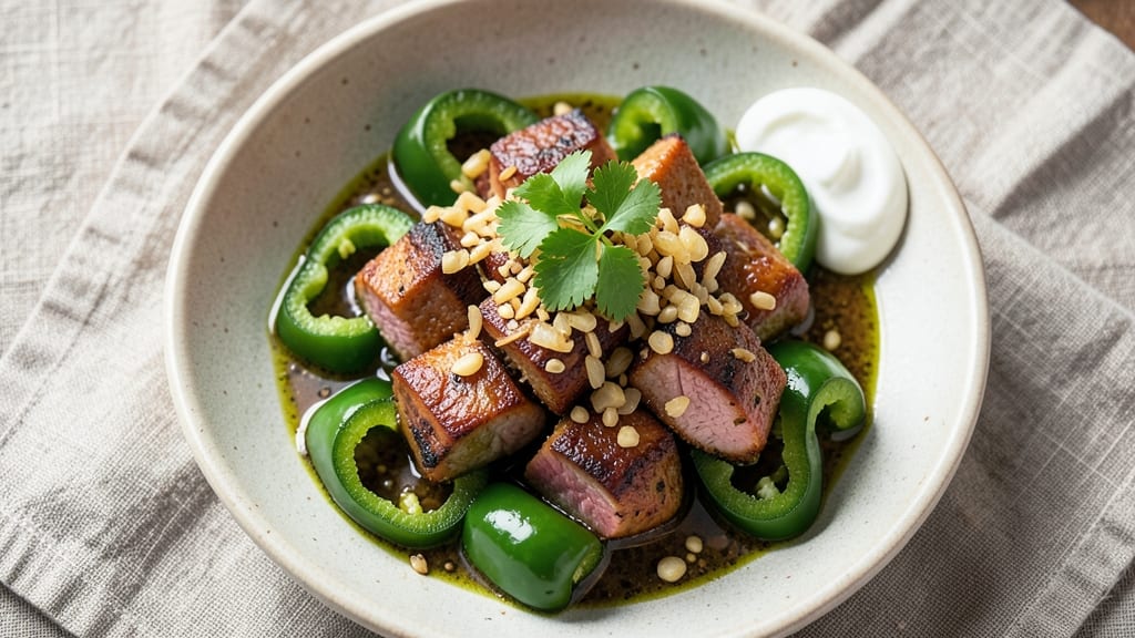 Mild Pork Green Chili Recipe: Smoky Tomato and Creamy Cumin Comfort
