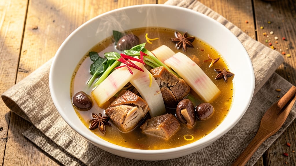 Cantonese Pork Bone Soup Recipe: Deep Umami Broth From Slow-Simmered Bones