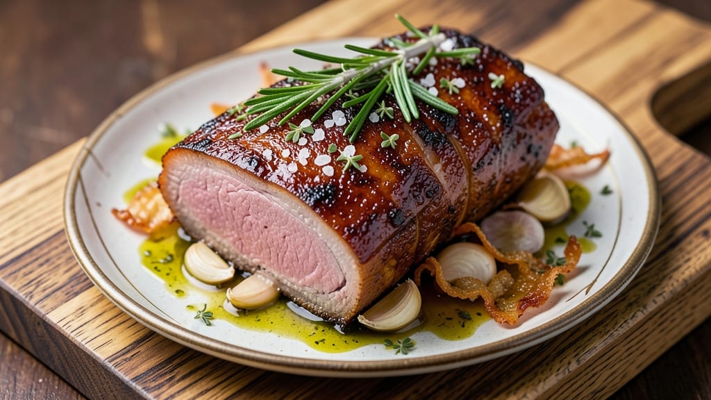 4-Lb Pork Loin Recipe: Herb-Roasted Crust With Guaranteed Juicy Core