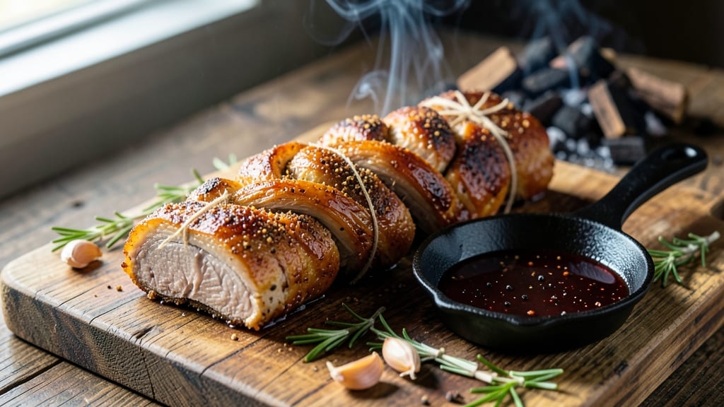 Braided Pork Loin Smoker Recipe: Smoky-Sweet Crust With Braided Elegance