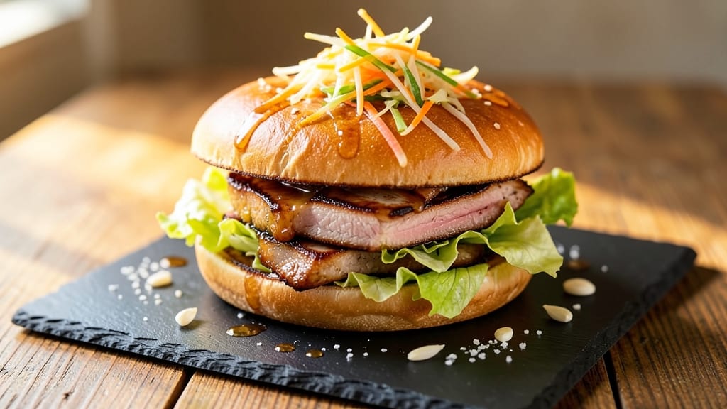 Asian Pork Sandwiches Recipe: Crispy Lettuce Wraps with Sweet Chili Drizzle