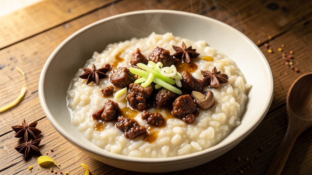 Minced Pork Porridge Recipe: Fragrant Ginger-Scented Comfort Bowl