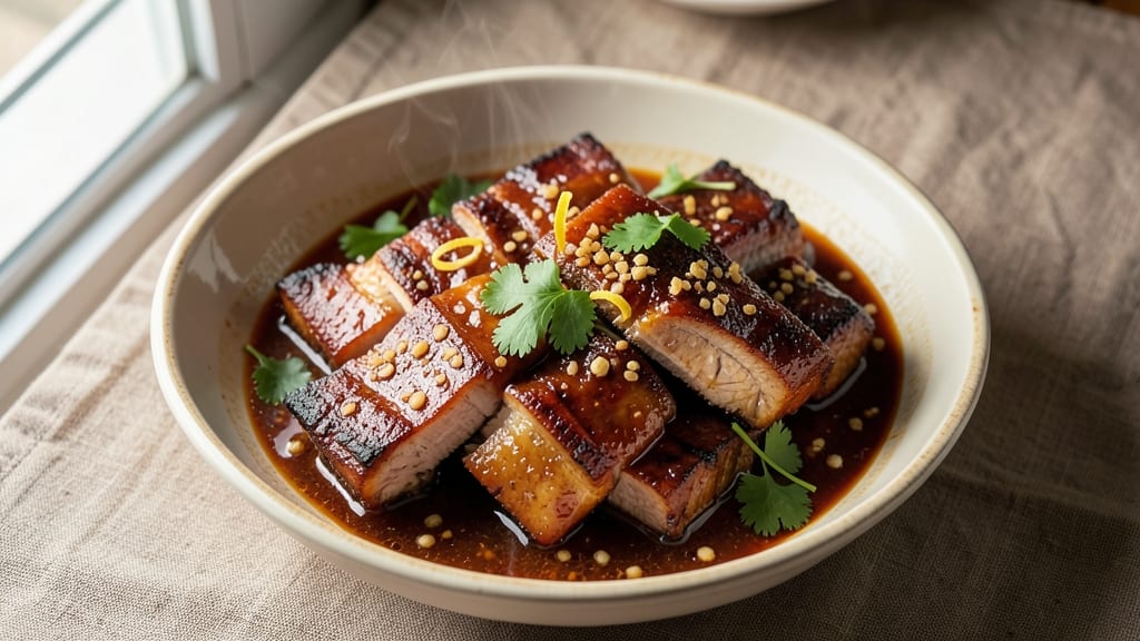 Boneless Pork Ribs Recipe: Stovetop Five-Spice Glaze Magic