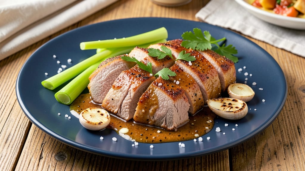 Aldi Pork Tenderloin Recipe: One-Pan Garlic Butter Roast With Crispy Celery Crown