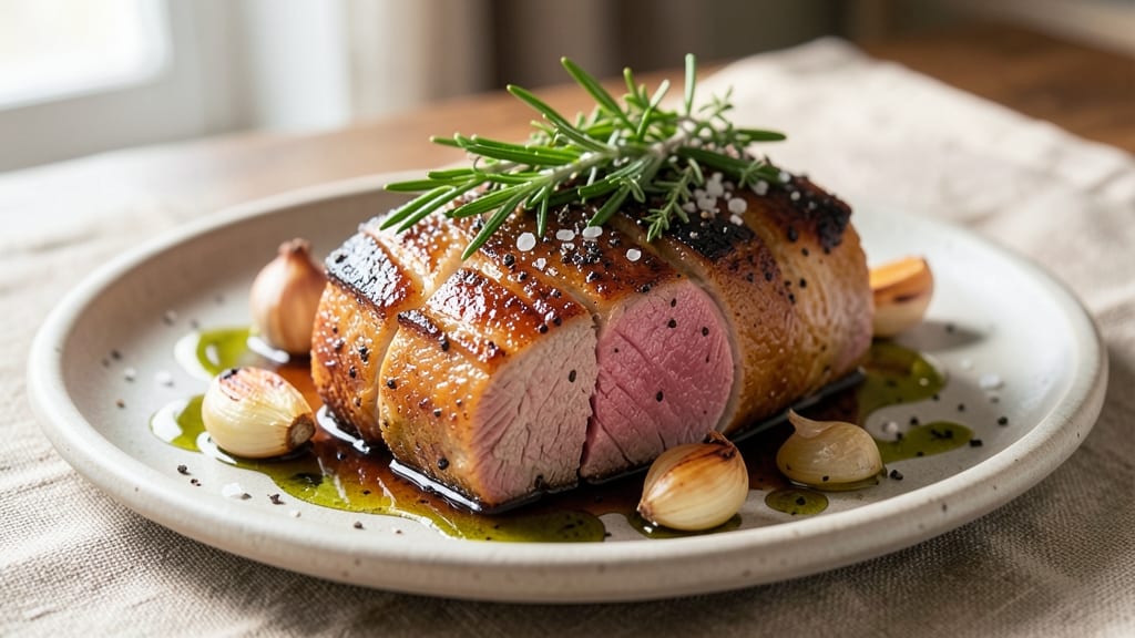 3-Pound Pork Loin Recipe: Herb-Crusted Roast With Golden Bark