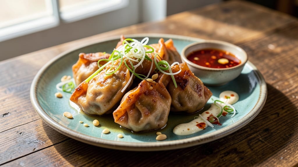 Minced Pork Dumplings Recipe: Pan-Fried Crispy Bottoms and Juicy Centers