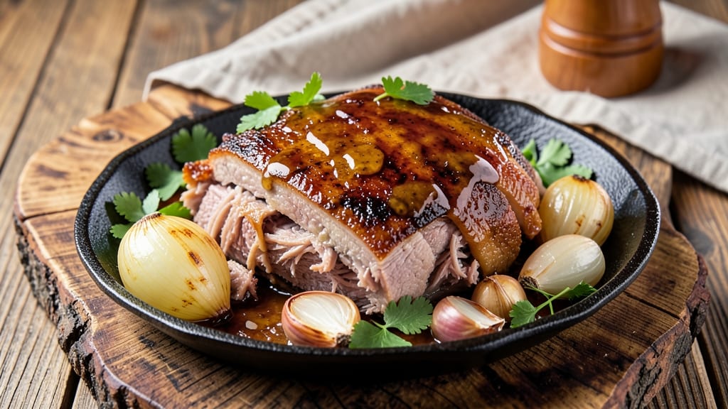 Carolina Style Pulled Pork Recipe Slow Cooker: Smoky Vinegar-Braised Tenderness in 8 Hours