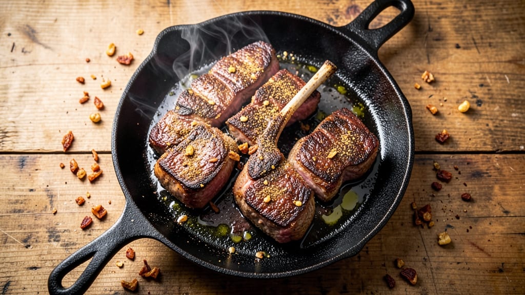 Blackstone Pork Steak Recipe: Smoky Cast-Iron Crust With Caramelized Edge Magic